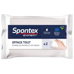 Lot de 2 éponges Efface tout multisurface, SPONTEX EXPERT 