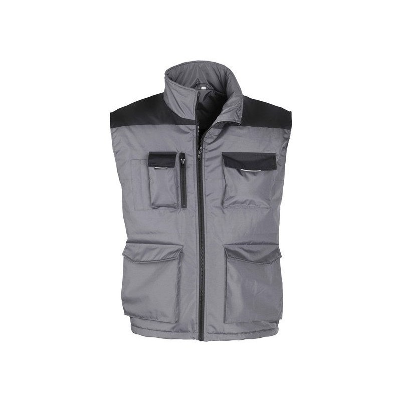 Gilet Sans Manche Kapriol Smart, Gris / Noir Taille Xxl