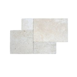 Travertin Sol/Mur Intenso Effet Pierre Beige Opus Multiformat L.40.6 X L.61 Cm