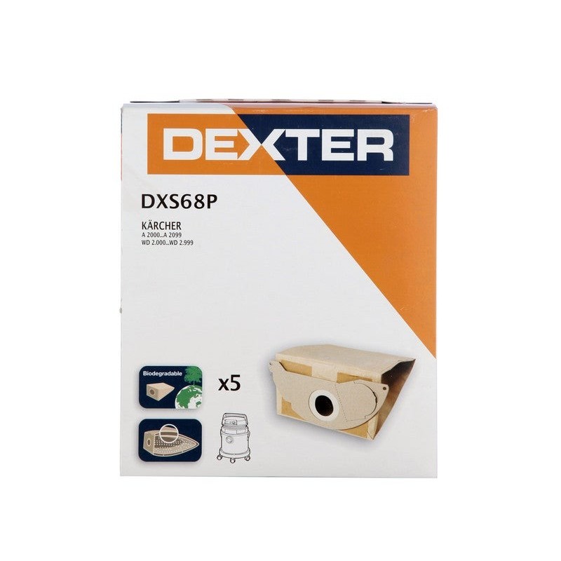 Lot De 5 Sacs Papier Dxs68P Dexter