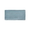 Carrelage Mur Forte Uni Bleu Grise Brillant L.7.5 X L.15 Cm, Bakerstreet