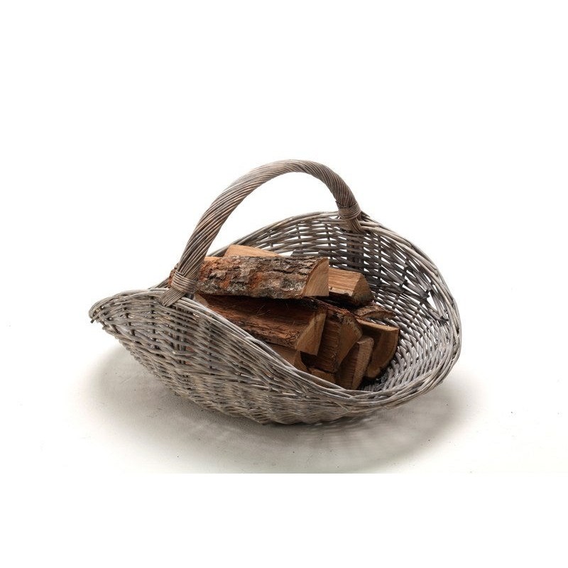 Panier à bûches Navigo, DIXNEUF, L.64 x H.37 cm gris