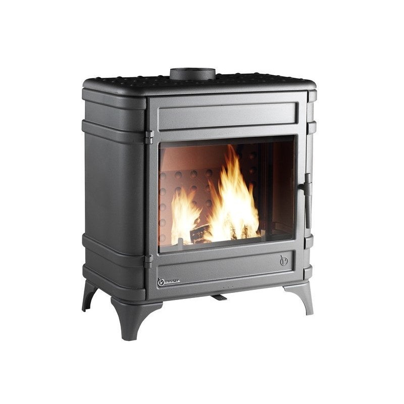 Poêle à bois Siam, INVICTA, 12 Kw anthracite