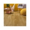 Parquet contrecollé forte chêne blond vitrifié M BARLINEK, l.13 cm