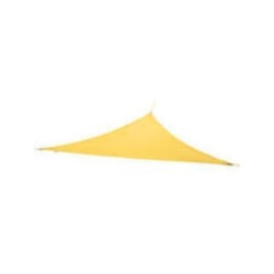 Voile D'Ombrage Triangulaire Jaune L.359 X L.359 Cm