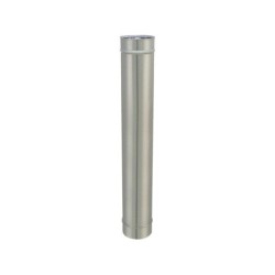 Tuyau inox de raccordement Isotip, JONCOUX, diam.139 mm x L.1 m