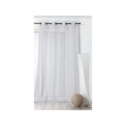 Voilage Tamisant, Micao Blanc L.145 X H.240 Cm