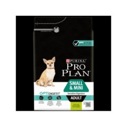 Croquette chien PRO PLAN small&mini adult digestion agneau/riz 3kg