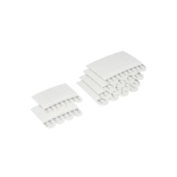 Multi-Pack Languettes De Fixation Tableaux Command - 8S + 16M, Blanc