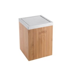 Poubelle de salle de bains 5 l bambou SENSEA Bamboo