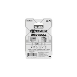 Adhésif De Réparation Scotch Universal Extremium, Une Face L.3 M X L.19 Mm Gris