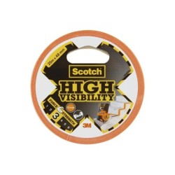 Adhésif de réparation high visibility une face, SCOTCH, L.25 m x l.48 mm orange