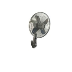 Ventilateur mural, EQUATION, Wally, Diam.40 cm, 55 W gris