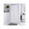 Rideau de douche en textile white n° 0 L.120 x H.200 cm, HAPPY SENSEA