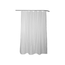 Rideau de douche en textile white n° 0 L.180 x H.200 cm, HAPPY SENSEA