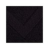 Tapis de bain L. 50 x L. 80 cm noir, TERRY SENSEA