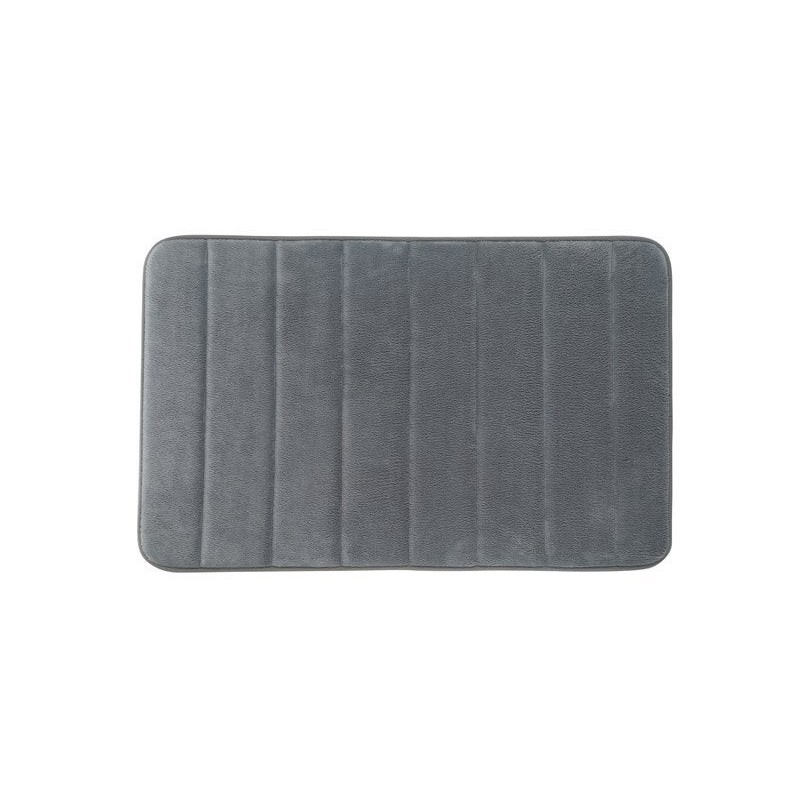 Tapis de bain, SENSEA COCOON, l. 50 x L. 80 cm, gris