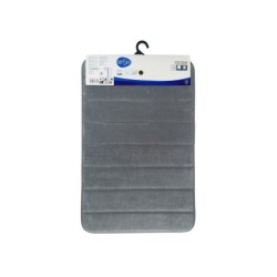 Tapis de bain, SENSEA COCOON, l. 50 x L. 80 cm, gris