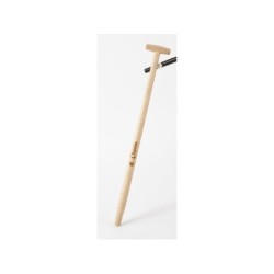 Manche en bois pour fourche bêche GEOLIA, L.90 cm