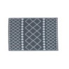 Tapis extérieur gris rectangulaire, l.160 x L.230 cm Cadix