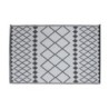 Tapis extérieur gris rectangulaire, l.160 x L.230 cm Cadix