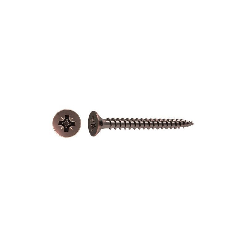 Lot De 20 Vis Acier Tête Fraisée Standers, Diam.4 Mm X L.16 Mm