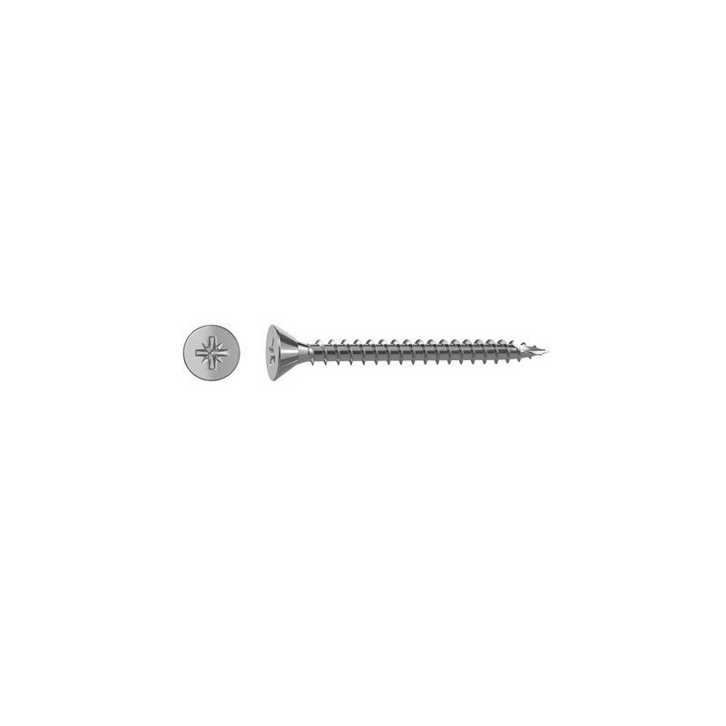 Lot De 250 Vis Acier Tête Fraisée Standers, Diam.4 Mm X L.30 Mm