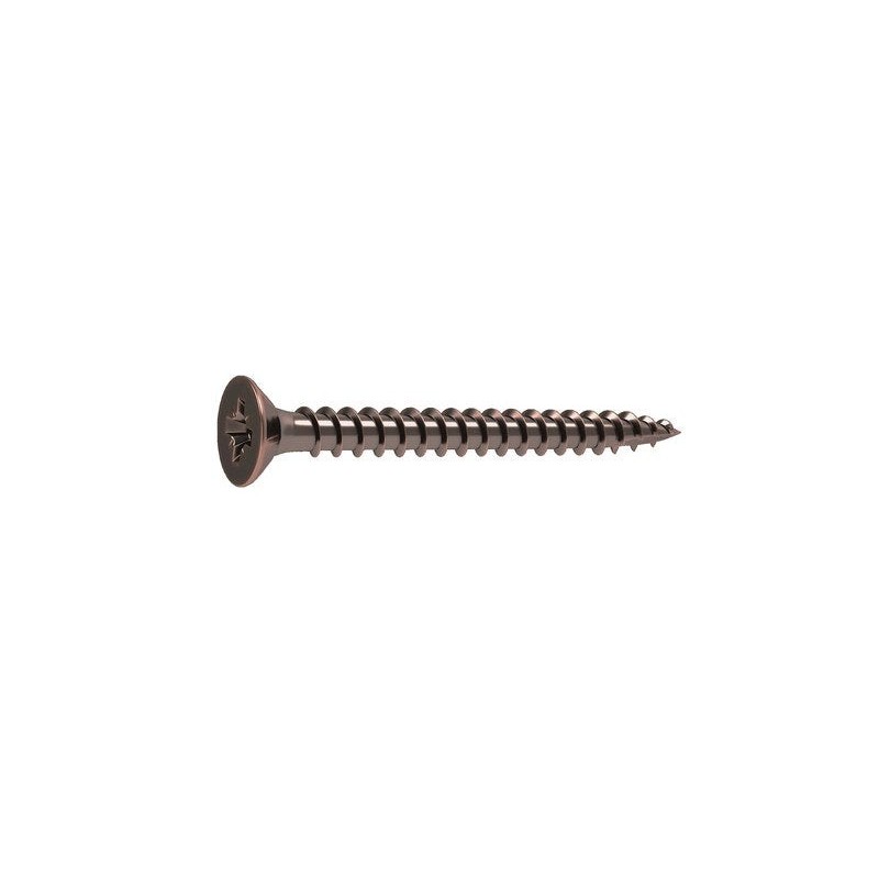 Lot De 10 Vis Acier Tête Fraisée Standers, Diam.4 Mm X L.40 Mm