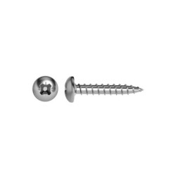 Lot De 50 Vis Acier Tête Ronde Standers, Diam.3 Mm X L.12 Mm