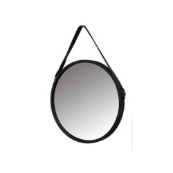 Miroir Rond Barbier, Noir Diam.55 Cm