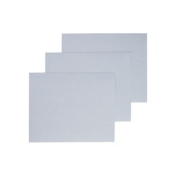 Lot de 10 feuilles abrasif plâtre grains assortis, DEXTER, 230 x 280