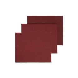 Lot de 5 feuilles abrasif bois grain assortis, 230 x 280