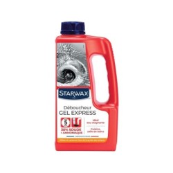 Déboucheur gel express soude, 1L