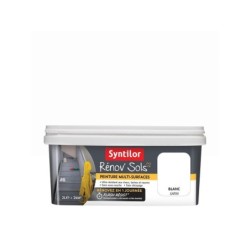 Peinture, carrelage et bois Renov soL SYNTILOR, blanc satiné, 2L