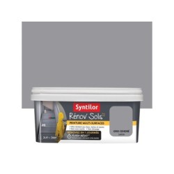 Peinture, carrelage et bois Renov soL SYNTILOR, gris cendre satiné, 2L