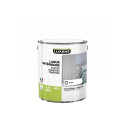 Peinture laque boiserie Intérieure LUXENS blanc satiné 2.5 l