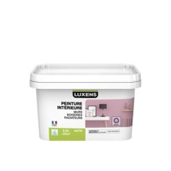 Peinture, Mur, Boiserie, Radiateur, Multisupports Luxens, Berry 6, Satiné, 2.5 L