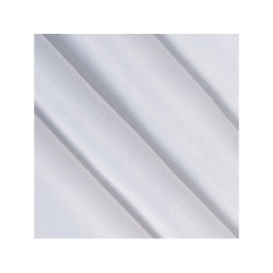 Voilage tamisant, Polyone blanc l. 140 x H.280 cm