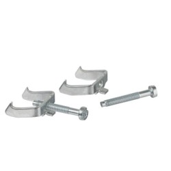 Lot de 2 griffes de fixation Odace, SCHNEIDER ELECTRIC, aluminium