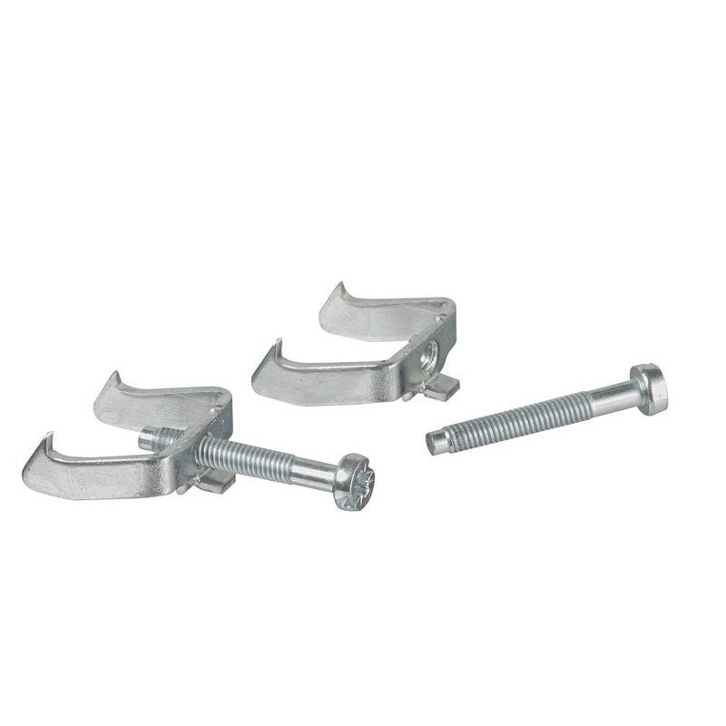 Lot de 2 griffes de fixation Odace, SCHNEIDER ELECTRIC, aluminium