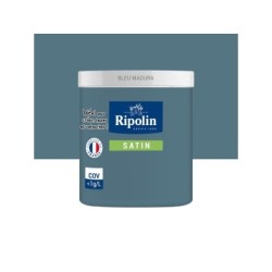 Testeur Peinture Bleu Madura Satin Ripolin Murs Et Boiseries 0.075 L