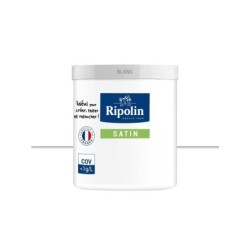 Testeur Peinture, Multisupport, Murs Et Boiseries Ripolin, Blanc, Satin, 0.075