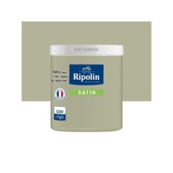 Testeur Peinture Vert Gaspésie Satin Ripolin Murs Et Boiseries 0.075 L