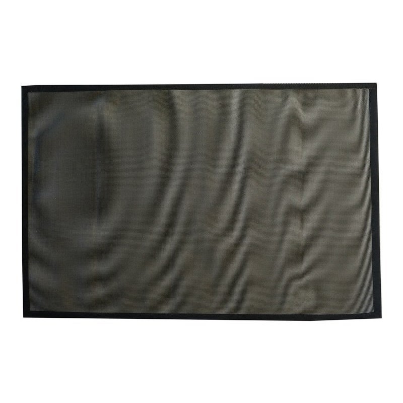 Tapis extérieur gris rectangulaire, l.120 x L.180 cm Outdoor