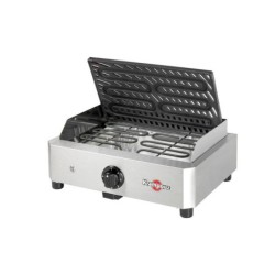 Barbecue électrique KRAMPOUZ 400x250, inox et noir