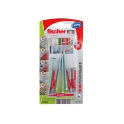 Chevilles Et Vis Duopower Fischer, Diam.6 X L.50 Mm