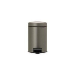 Poubelle de salle de bains 3 l platinum BRABANTIA New icon