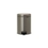 Poubelle de salle de bains 5 l bronze BRABANTIA Newicon