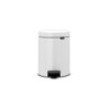 Poubelle de salle de bains 5 l blanc BRABANTIA Newicon