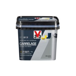 Peinture sol, carrelage Décolab V33, gris acier satiné, 0.75L